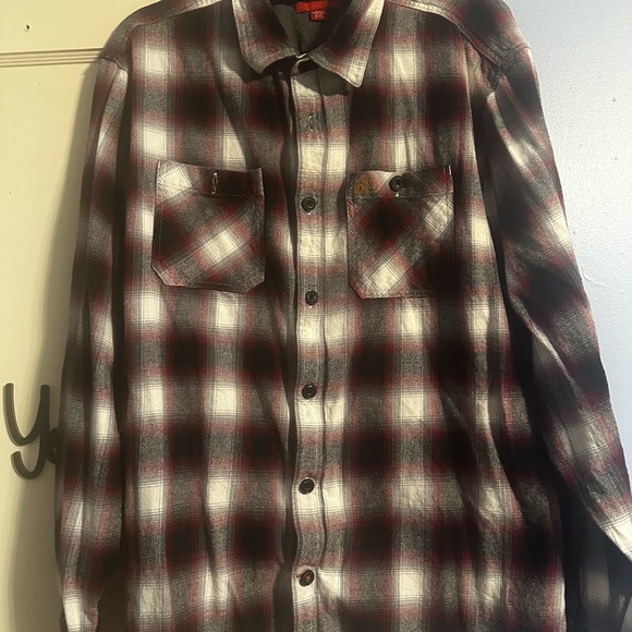Coleman Other - Coleman Red and Black Plaid Casual Button Down Shirt